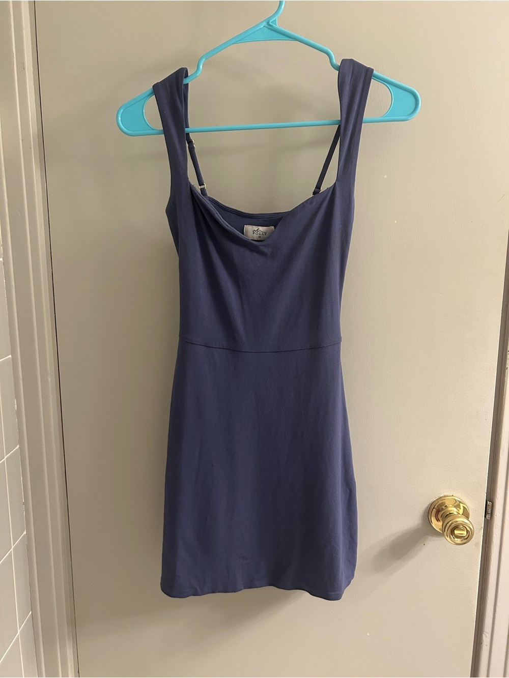 Oh Polly modal mini dress a line sweetheart neckline skin tight fit XS